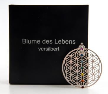 Anhänger Blume des Lebens 30 mm Chakra