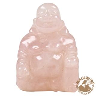 Buddha Rosenquarz, 4cm