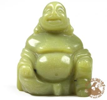 Buddha Serpentin (China Jade), 4cm