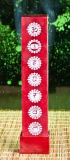 Turmhalter Chakra rot