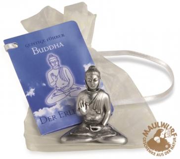 Zinnfigur Buddha sitzend, ca. 3cm Sonderpreis!