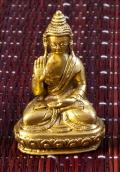 Amoghasiddhi Buddha, 7.5 cm, Messing