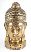 Buddhamaske ca. 50 cm goldfarben