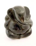 Ganesha schwarzer Speckstein 9 cm