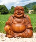 Happy Buddha Holz 30 cm