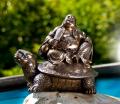 Happy Buddha auf Schildkröte (Kunstharz)